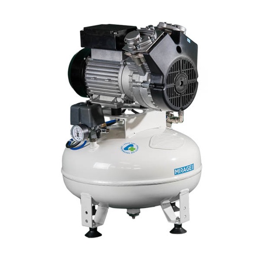 [FTK.0001] COMPRESSEUR 4TEK MIRAGE 70 SANS HUILE 1HP 25 LITRES