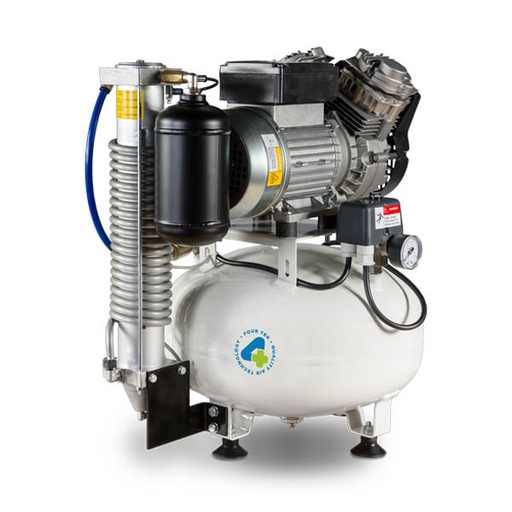 [FTK.0002] COMPRESSEUR 4TEK MIRAGE 70E 1HP 25 L /DISSICATEUR